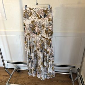 Free people floral skirt
